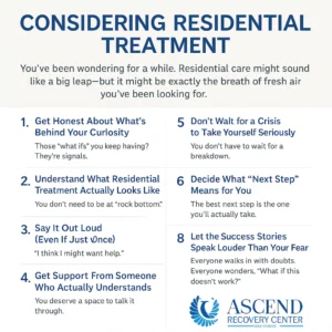 Residential Treatment Steps